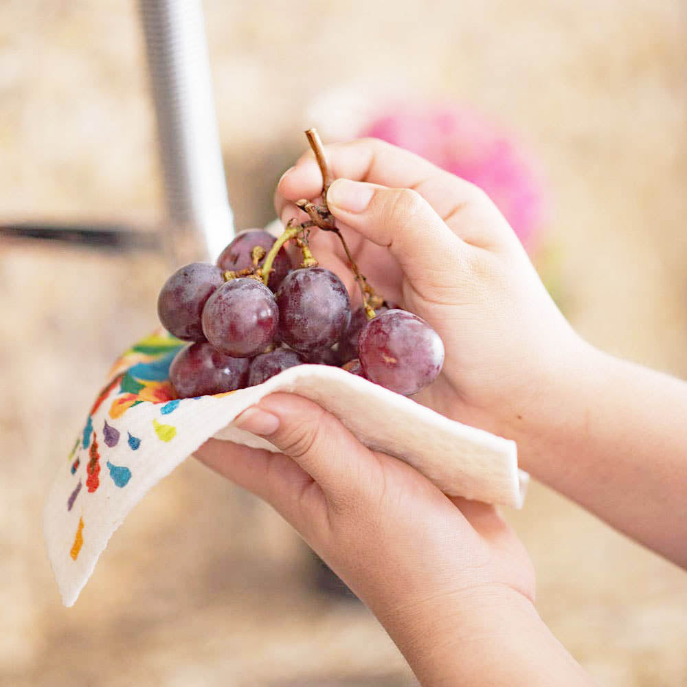 Swedish Dishcloth Owls With Umbrella