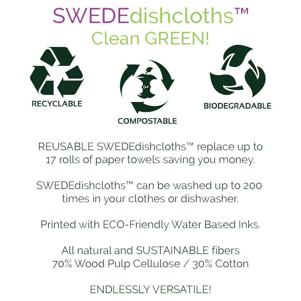 Swedish Dishcloth Chairlift - Gray Background