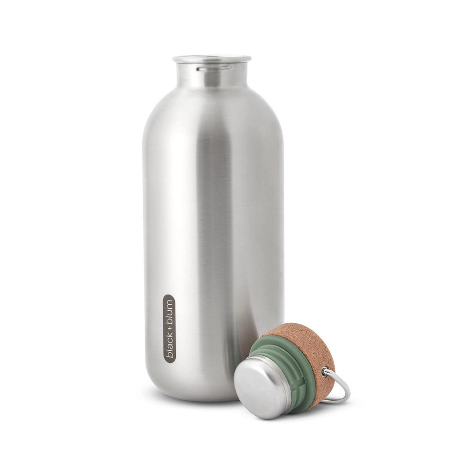 Stainless Steel  Single Wall Water Bottle 20oz (2.5 cups)