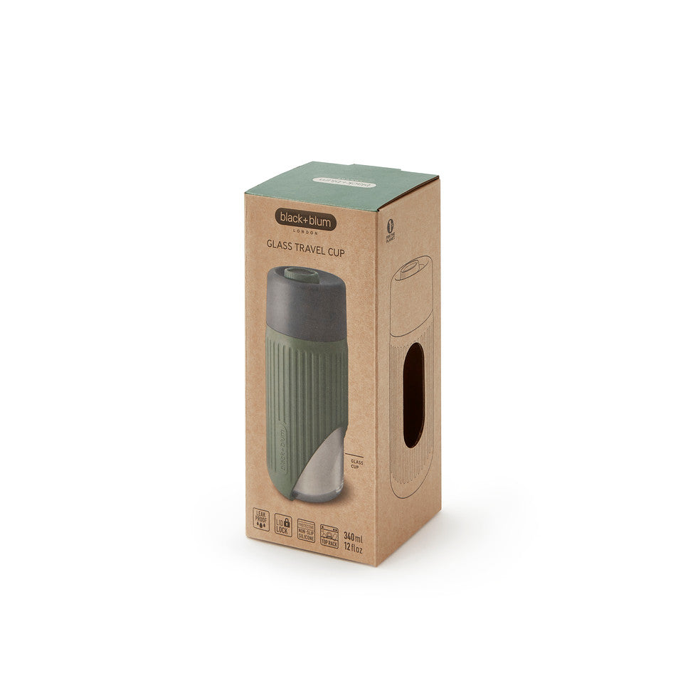 Cardboard Packaging - Glass travel cup 